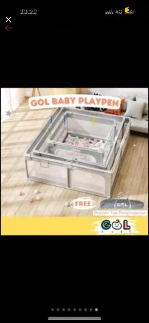 Dijual Playlen merk GOL