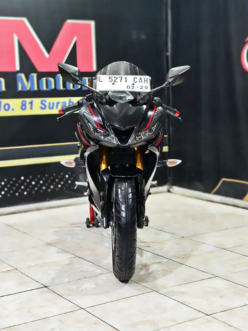 Yamaha All New R15 VVA V3 reg 2019 hitam gasken