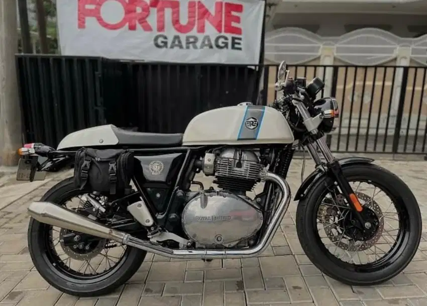 ROYAL ENFIELD CONTINENTAL GT 650 ABS 2022 PUTIH FULL PAPER HEDON ANTIK