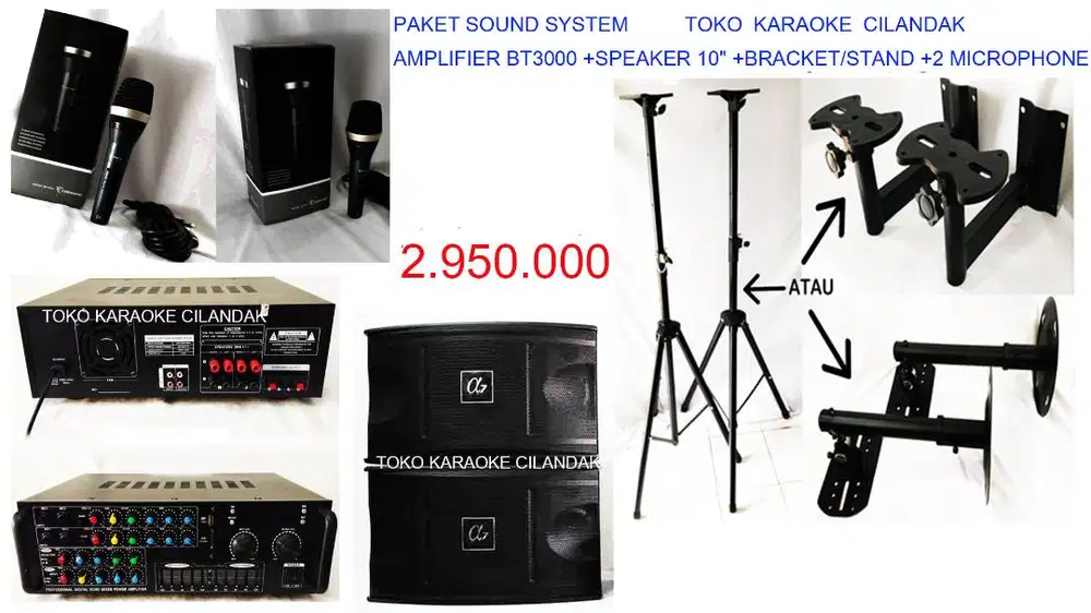 paket sound system karaoke