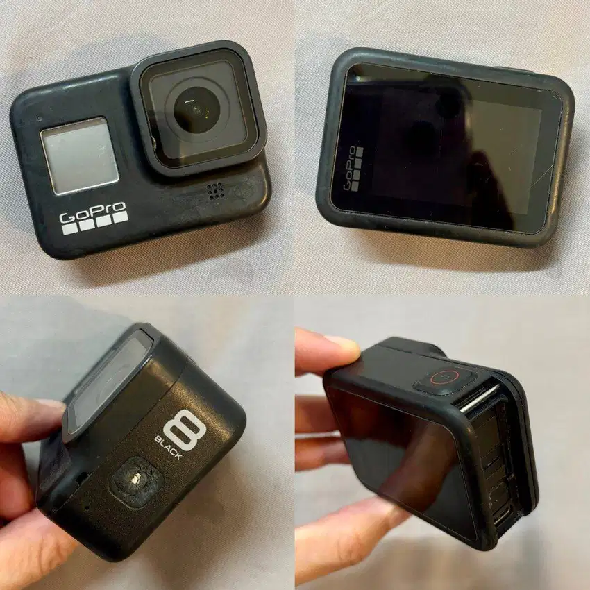 Gopro Hero 8 BUDLING HOUSING + TRIPOD + POUCH + MEMORY + CHARGER