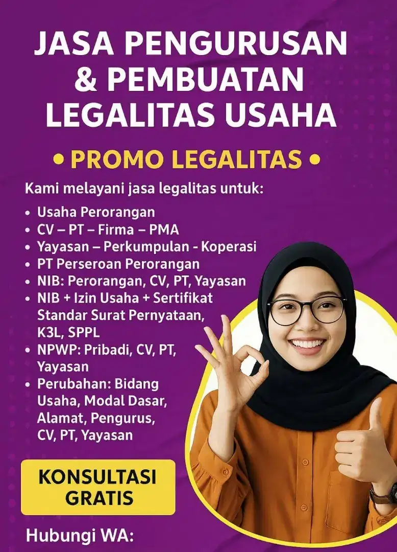 Perlengkapan Usaha Kantor CV
