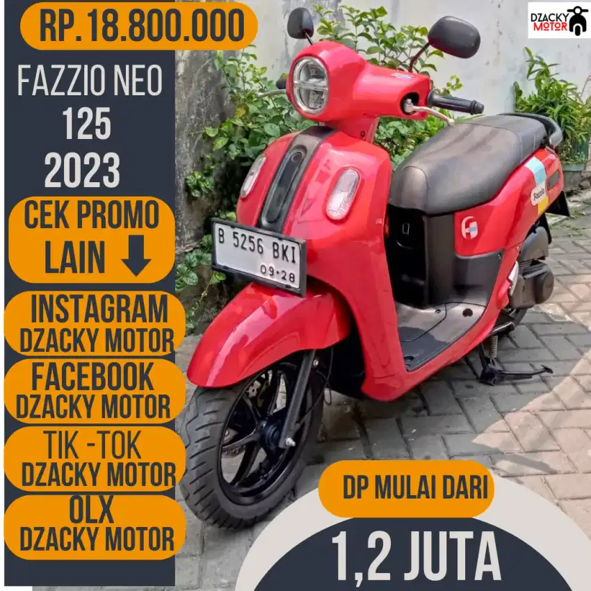 ALL NEW FAZZIO NEO 2023 SECOND LIKE NEW