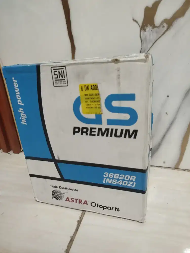 Aki mobil gs Astra original baru