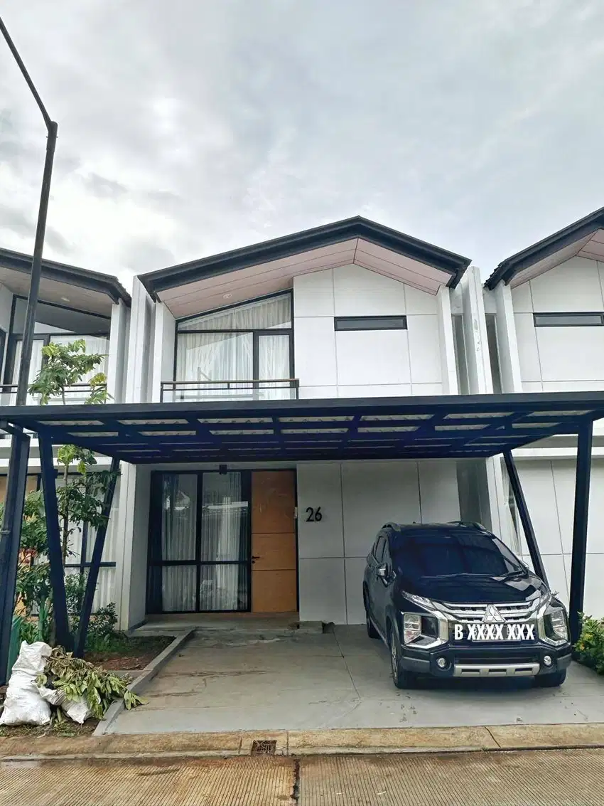 Disewakan Rumah Minimalis Lokasi di Cendana Parc, lippo karawaci Parc