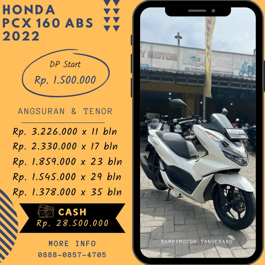 PCX 160 ABS 2022 KM LOW
