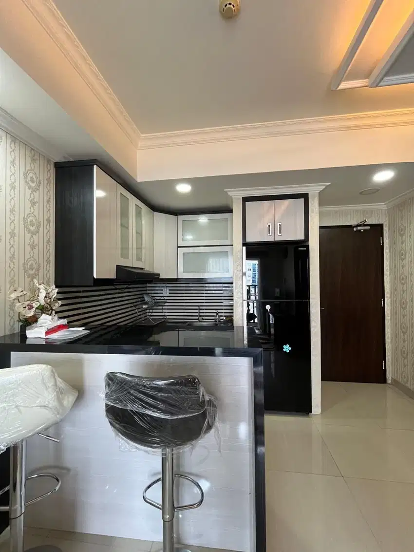 Full Furnished Apartemen 1BR, View Pool Skyline Gading Serpong