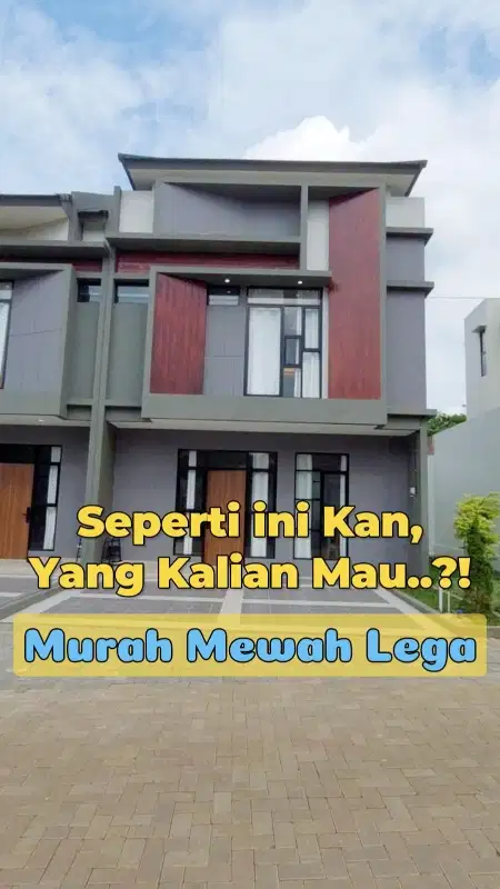 Rumah 2 LT di TANGSEL  , 5 JT in ,Free DP , Free Biaya2