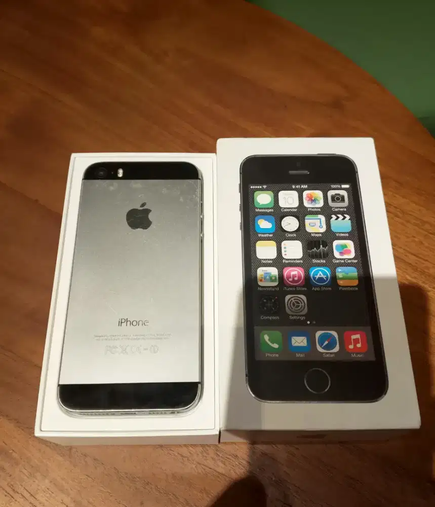 iPhone 5S 32 GB Grey / iPhone 5s 32 GB Abu Abu Termurah Lupa Passcode