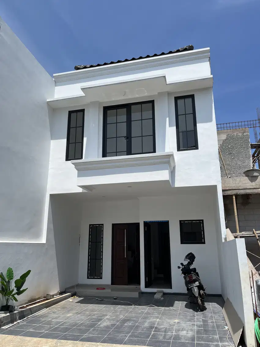 Rumah dalam cluster siap huni unit terbatas dan termurah di condet jkt
