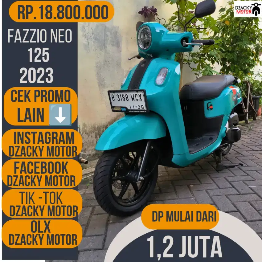 ALL NEW FAZZIO NEO 2024 SECOND LIKE NEW