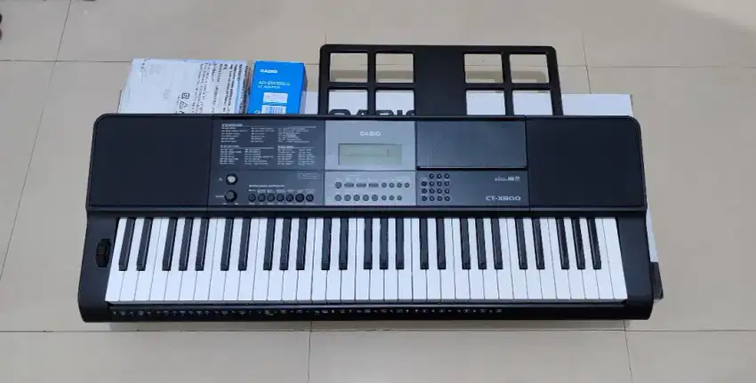 Keyboard Casio CTX800 Lengkap, Bisa Flash disk