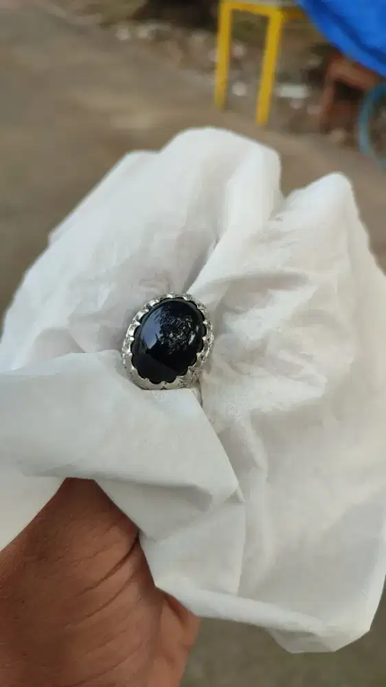 akik yaman cibeet merah kental