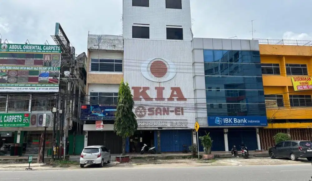 di jual dan di sewakan ruko kol atmo tengah kota palembang