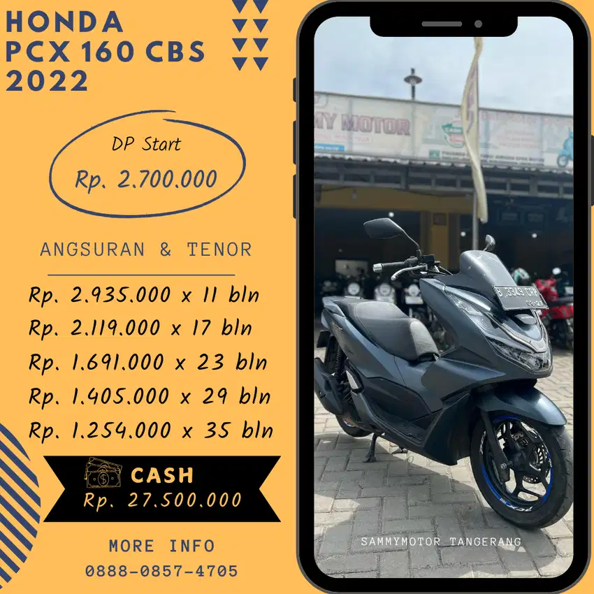 PCX 160 CBS 2022
