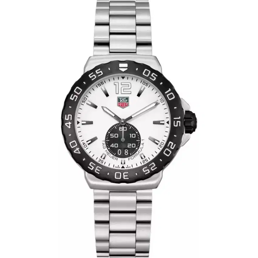 Tag Heuer Formula 1 White Dial with Bracelet Quartz 42 mm