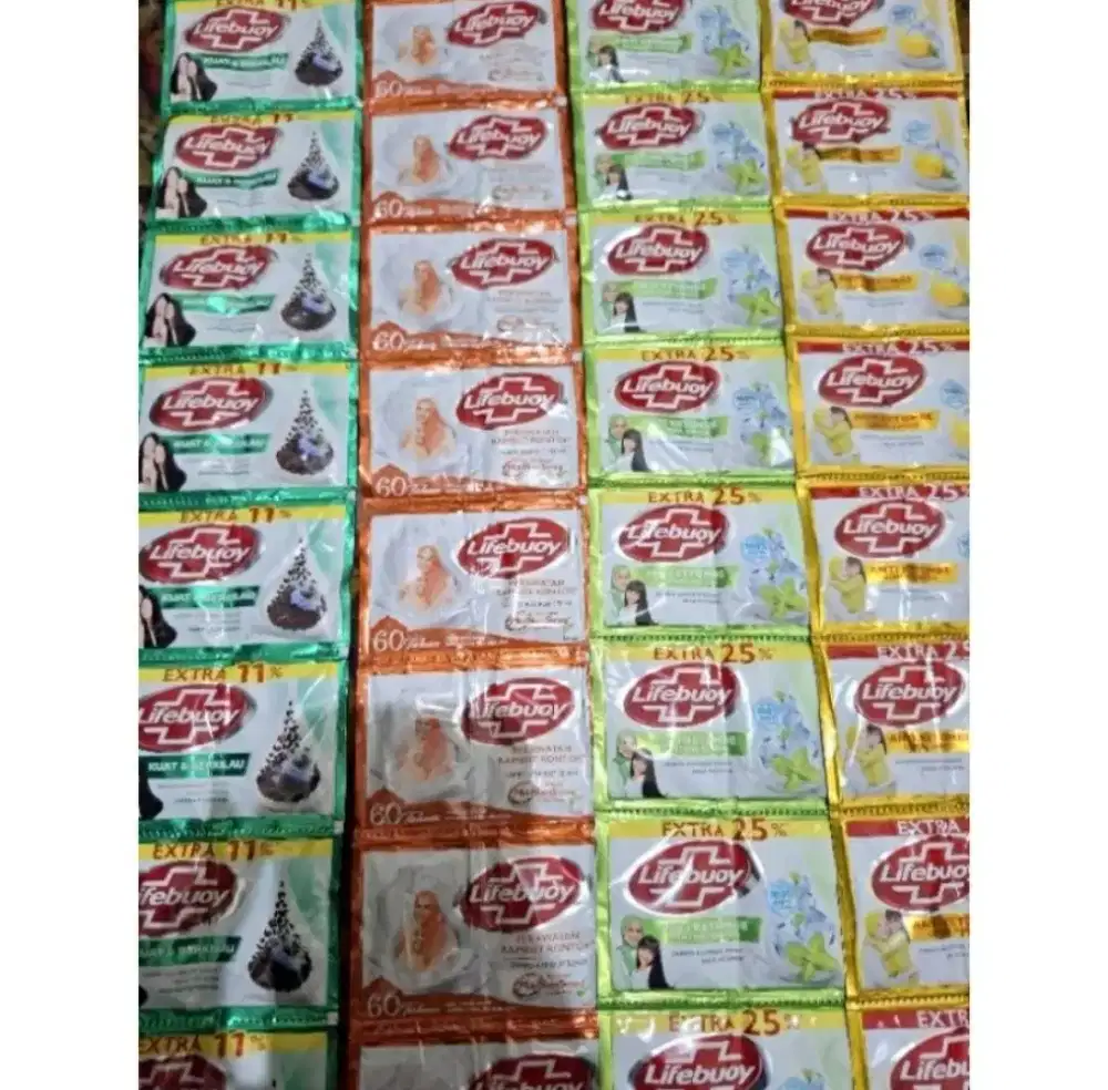 LIFEBUOY Shampoo 1 renteng isi 12 Sachet Murah