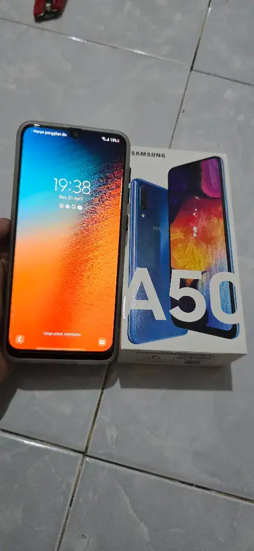 Samsung A50 Fullset Like New