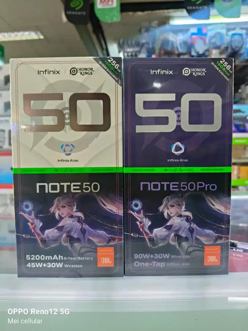New Infinix note 50 & note 50 pro baru garansi resmi bisa tt & kredit