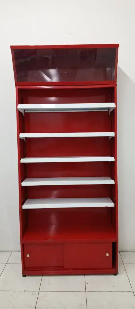 Rak display bekas toko