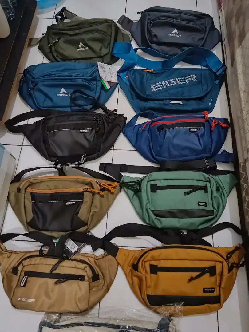 Promo Termurah Tas Slempang/Pinggang/Waistbag Merk EIGER 100% ORIGINAL