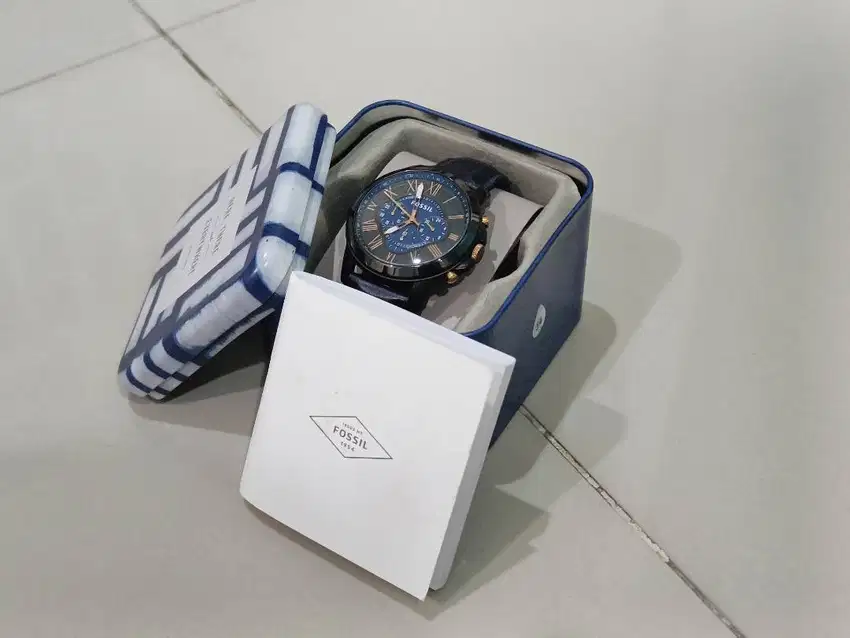 Jam tangan pria fossil fs5061 original mulus 95℅ like new watches