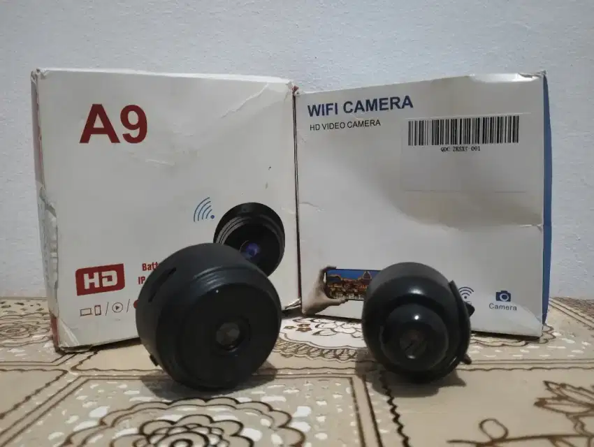 Dijual 2 type CCTV wifi camera mini