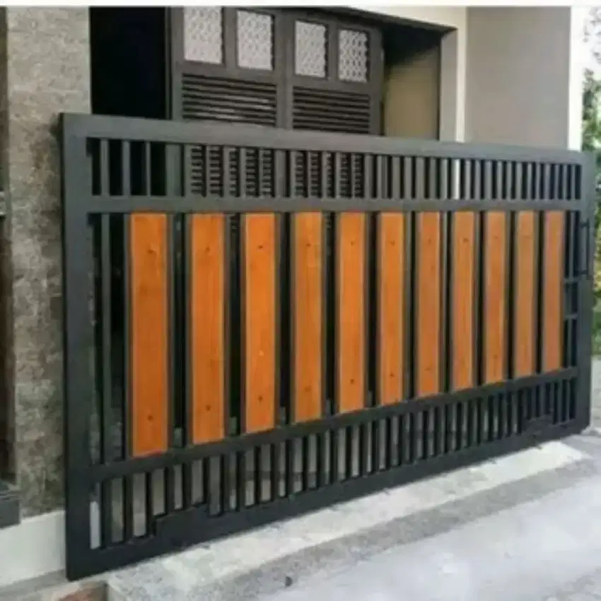 Pintu gerbang minimalis