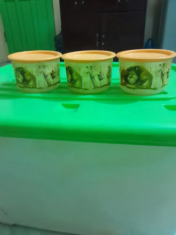 Di Jual Murah : Toples Tapperware isi 3 Pcs.