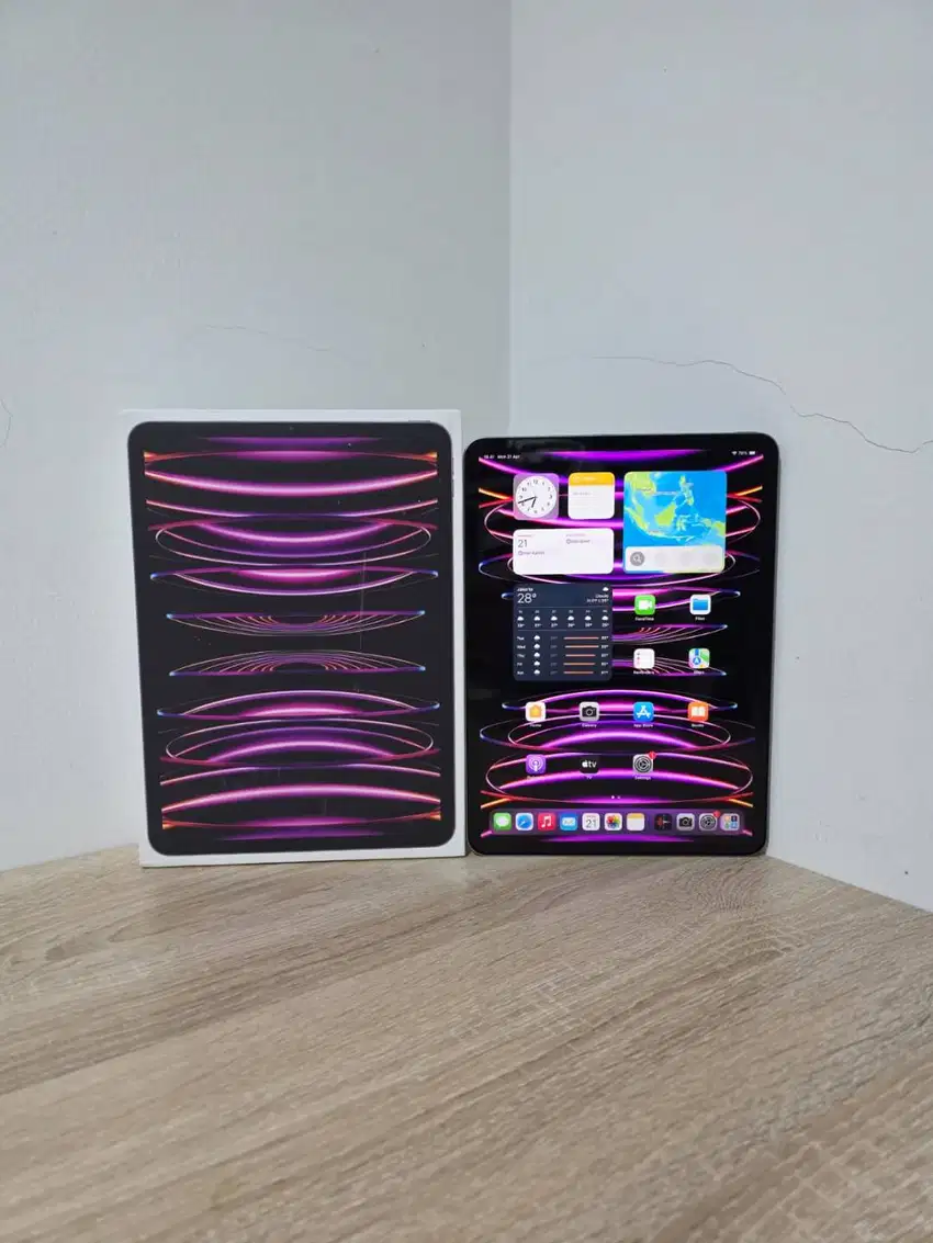 Apple iPad Pro M2 11 2022 Wifi Only 256GB 256 GB 4th Gen Fullset