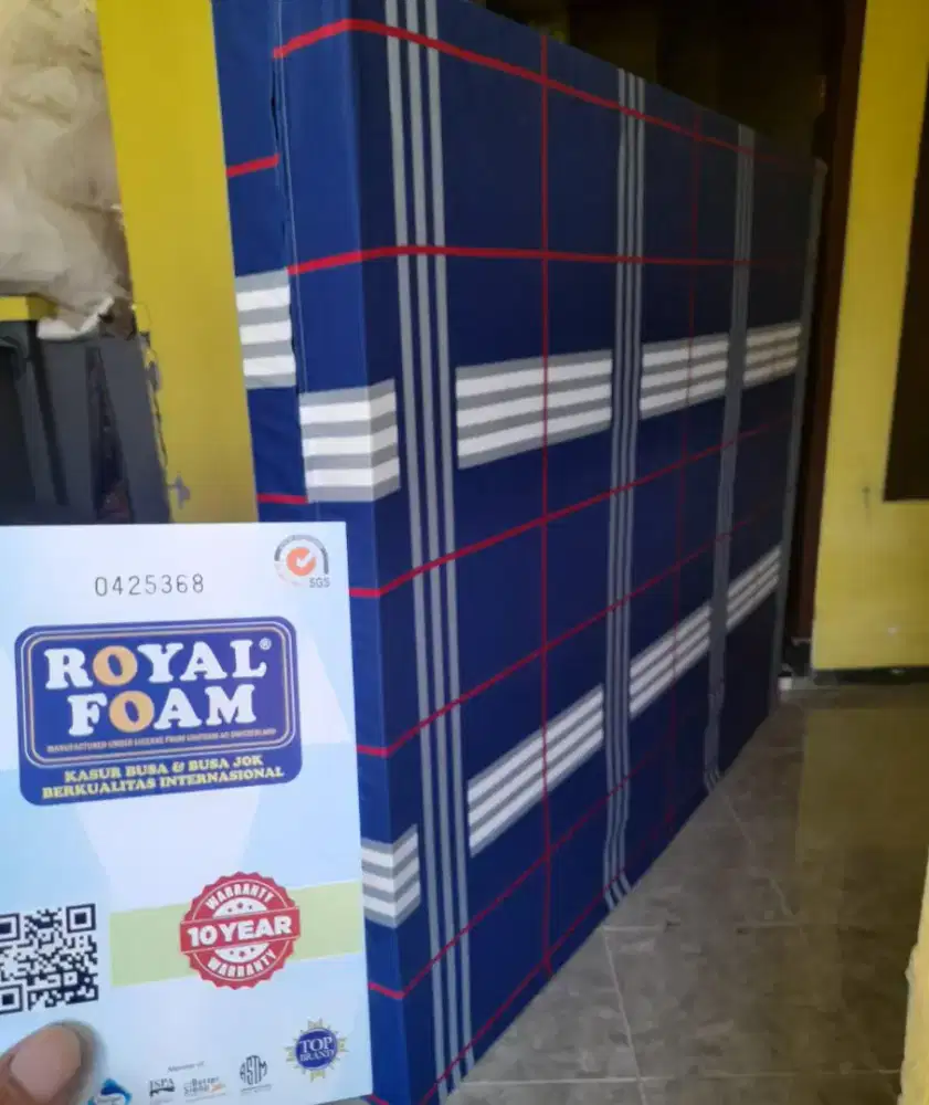 PROMO KASUR BUSA TERMURAH ROYAL FOAM GARANSI 10TH COD