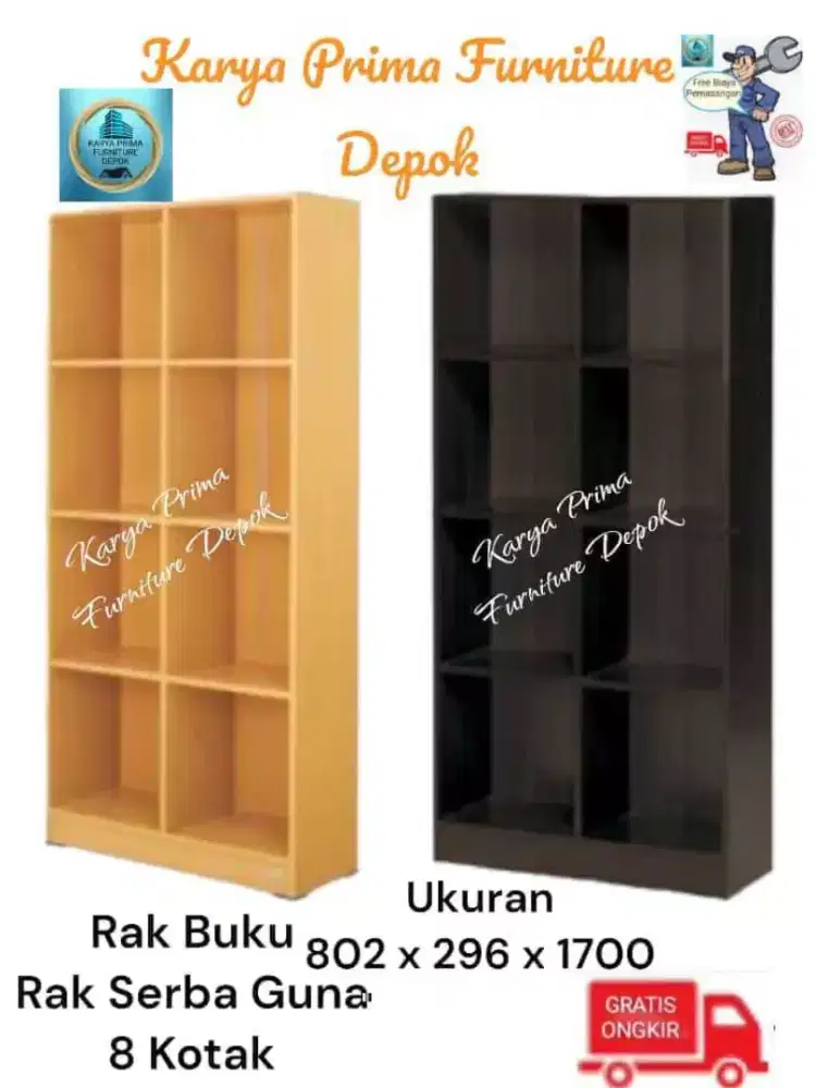 Rak Buku Rak Serba Guna 685.000 kuat awet Special free ongkir