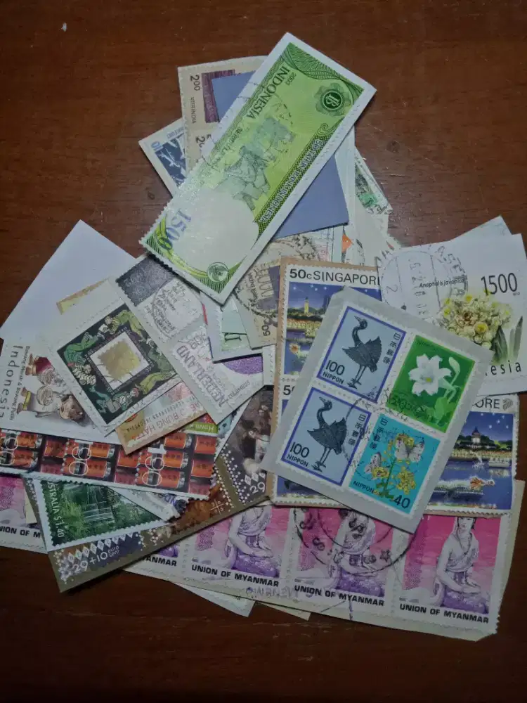 jual koleksi perangko