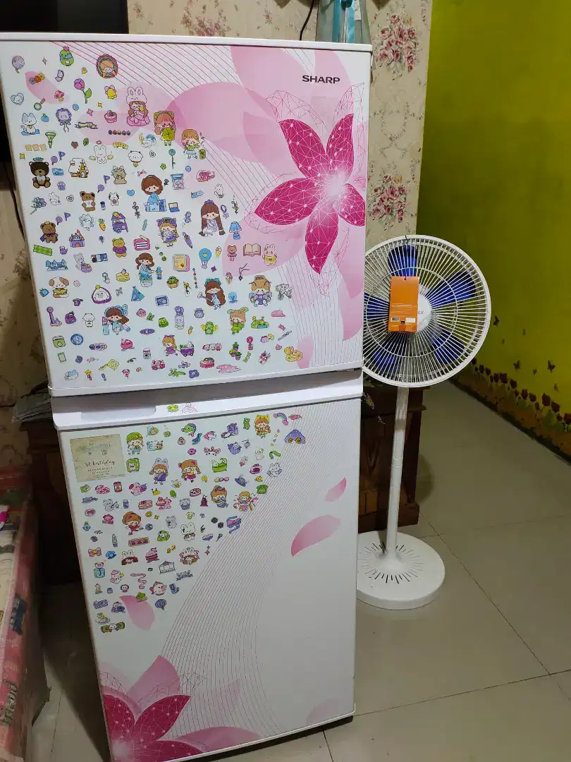 Kulkas Sharp 2 pintu