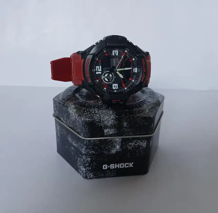 Jual Jam Tangan Casio G-Shock Gravitymaster GA-1000-4BDR Red Resin