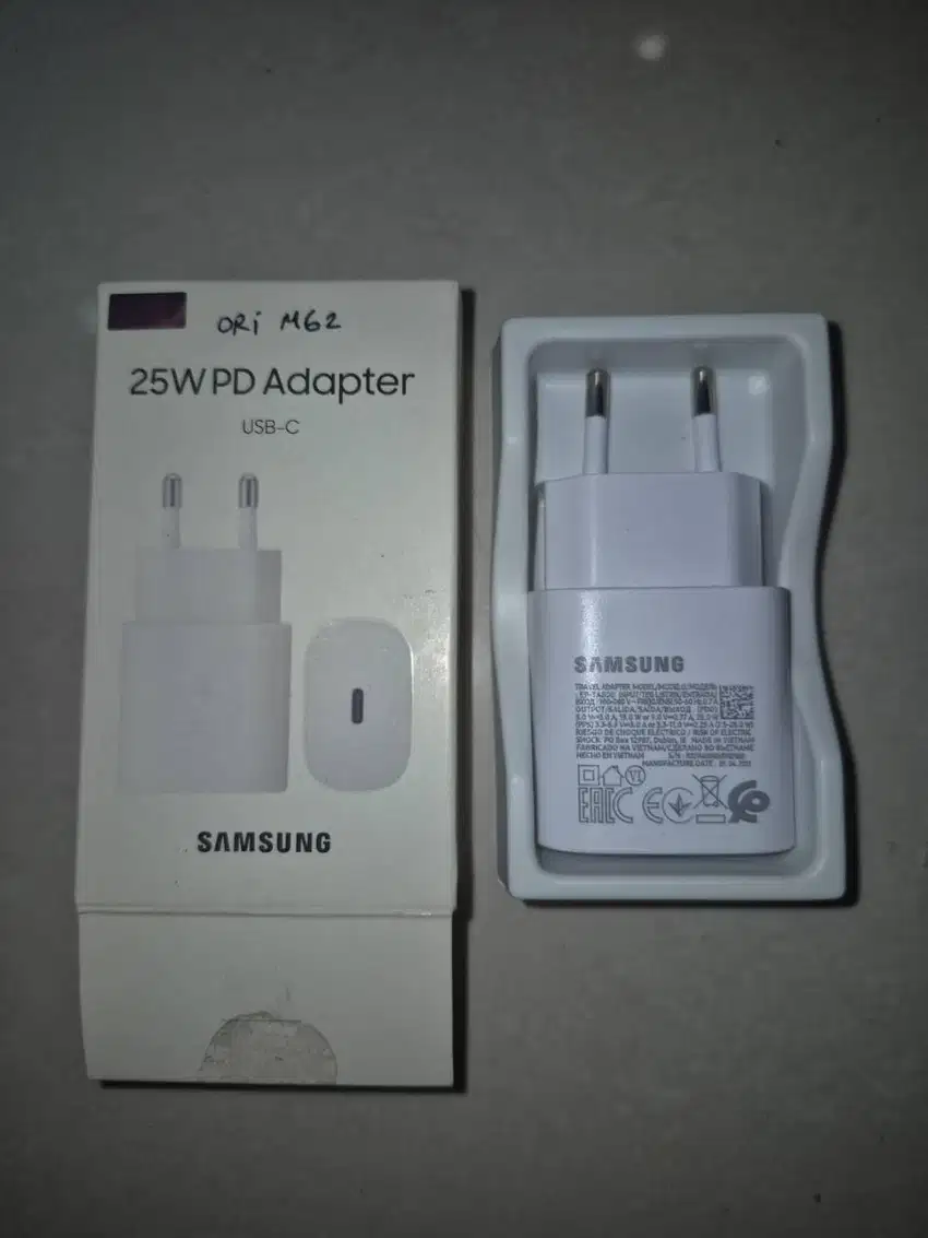 Dijual Samsung 25W PD Adapter Usb C warna putih original cabutan