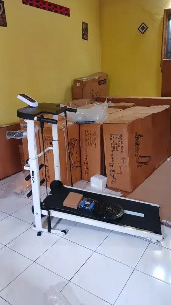 treadmill manual 5  fungsi murah siap antar