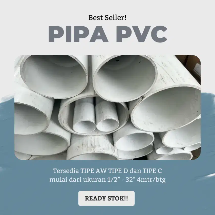 Pipa PVC aw d c harga terjangkau