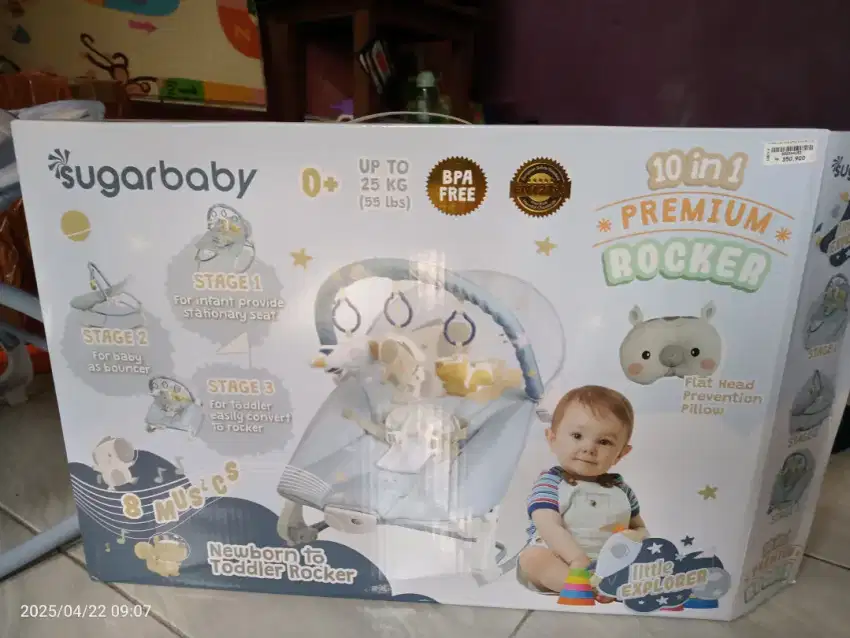 SugarBaby Bouncer 10 in 1 Rocker