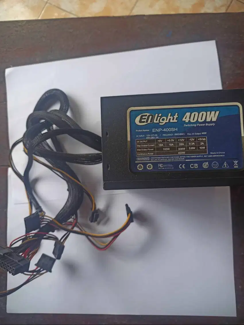 PSU Enlight 400w 80+ bronze