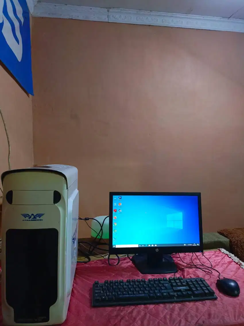 5 set komputer ddr 4 komplit murah