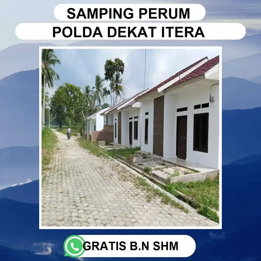 Tanah dekat kampus TERBESAR DI SUMATRA (ITERA)