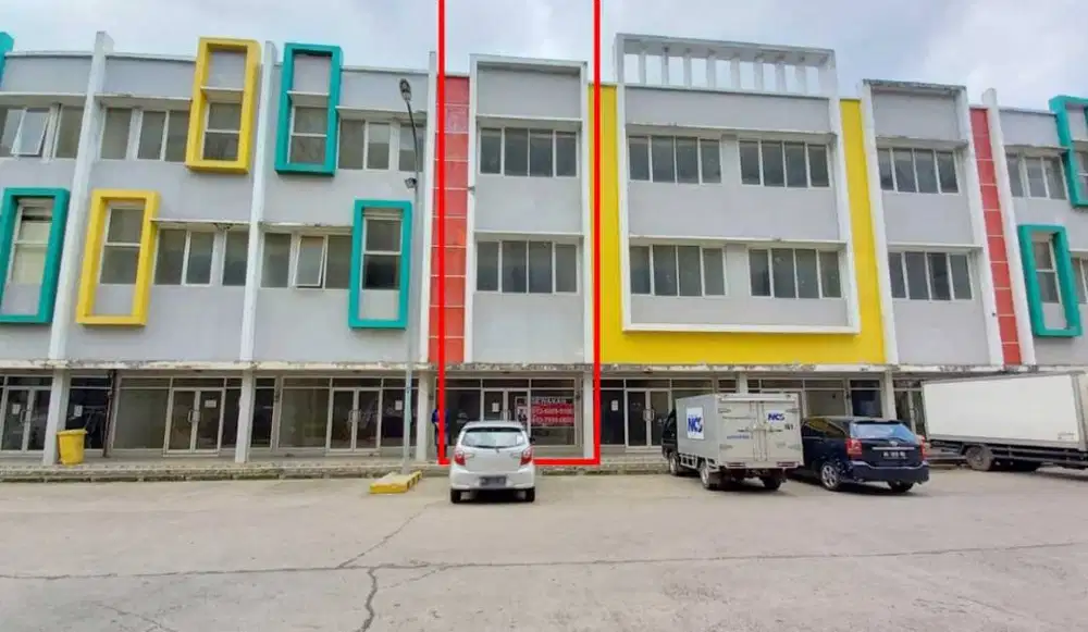 di sewakan 3 unit ruko murah di jakabaring opi mall palembang