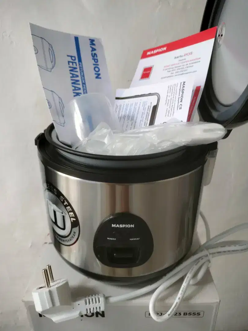 Magic Com Maspion 0,6 Liter Barang Baru