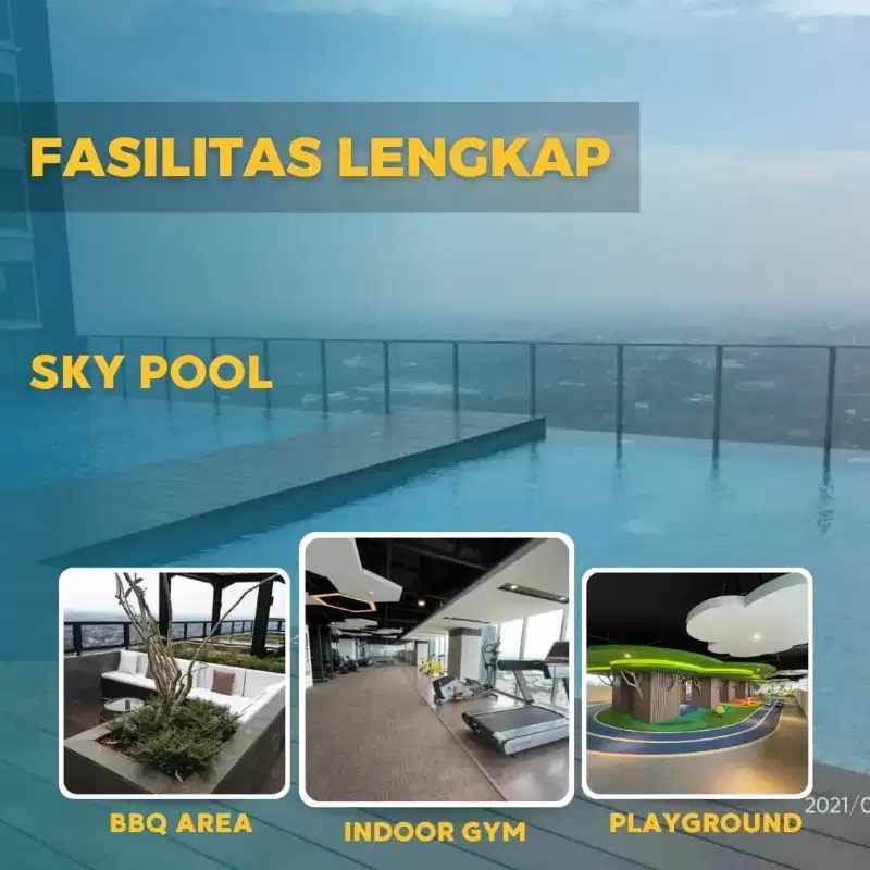 APARTEMEN EMBARCADERO BINTARO TIPE. 3 KAMAR SIAP HUNI DAN PED FRIENLY
