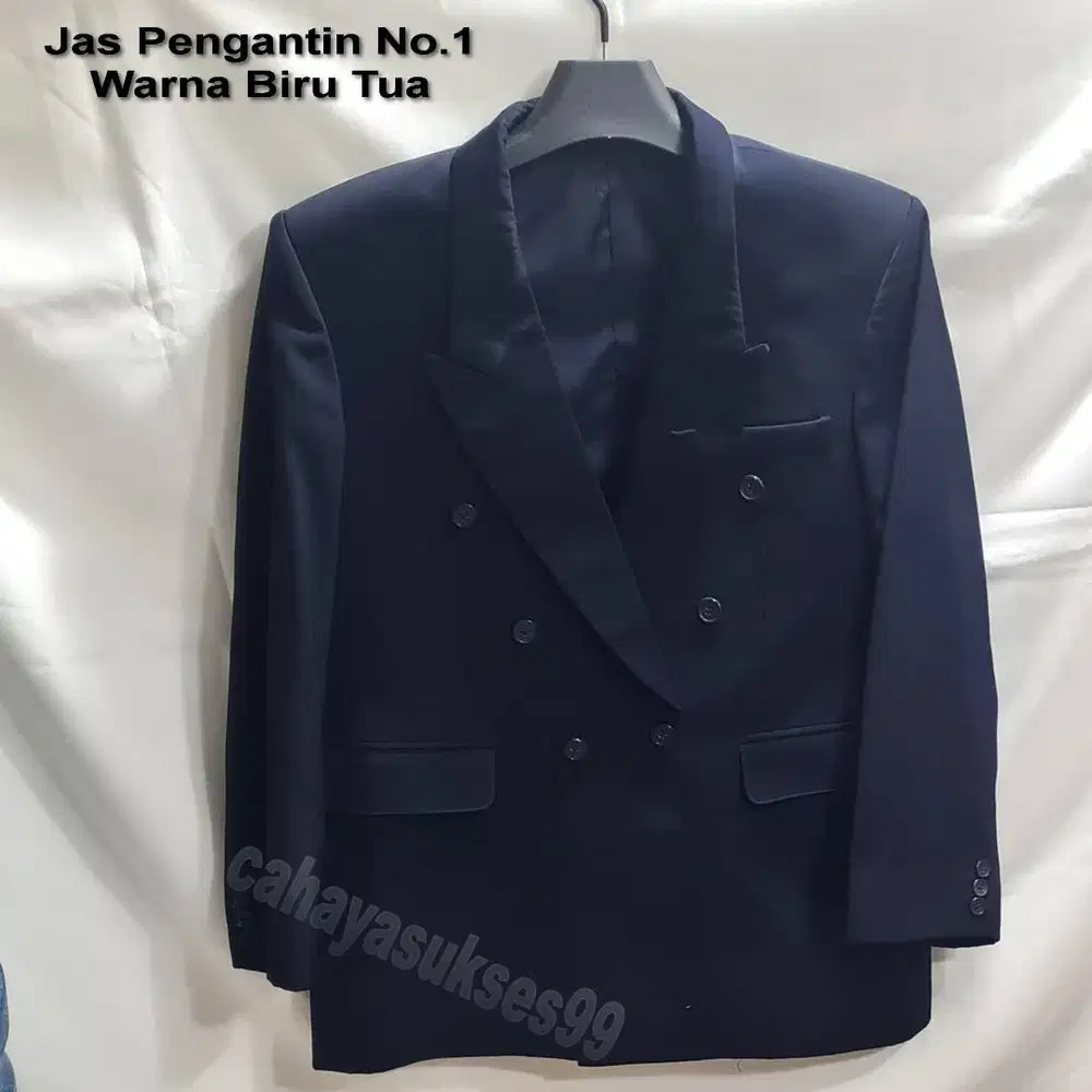Jas Pengantin Blazer Jas Wedding Second Bahan Premium Halus Bagus