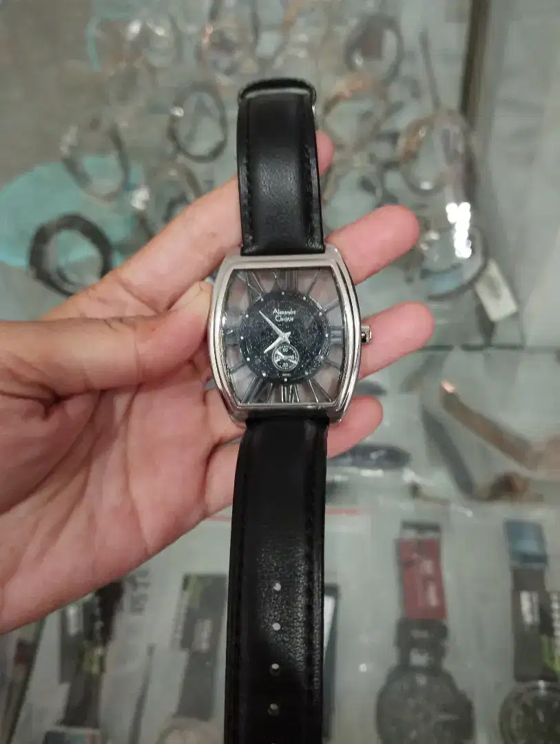 PRELOVED JAM TANGAN PRIA AC 8122 SECOND ORIGINAL