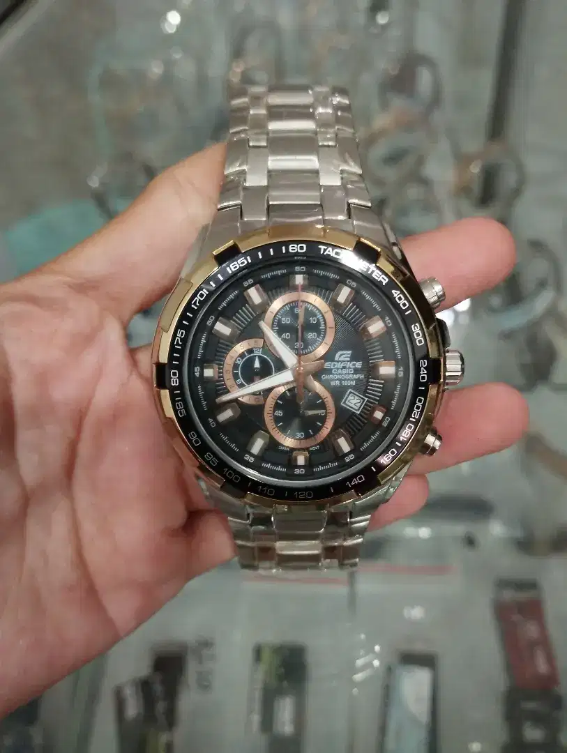 PRELOVED JAM TANGAN PRIA EDIFICE EFR 539 SECOND ORIGINAL