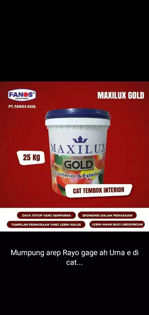 Cat Tembok Berkualitas