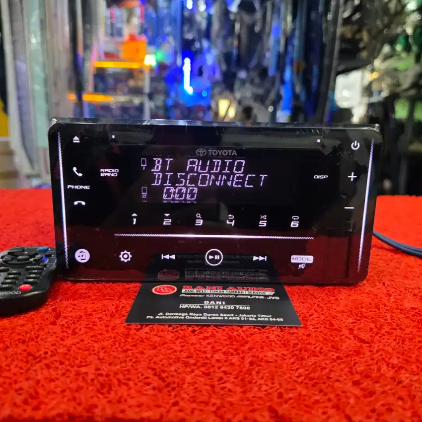 Head Unit TOYOTA HILUX G 2021-2022 Bluetooth CD USB Aux Radio Orisinil